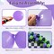 Black Purple Green Balloon Arch Kit, Star Foil Balloons for Kids Boy Monster Theme Birthday Decorations Baby Shower Wedding Anniversary Engagement Graduation Celebrations Party Supplies